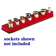 Mechanics Time Saver 3/8 in. Drive Magnetic Rocket Red Socket Holder 5.5-22mm 713